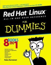 book cover of Red Hat Linux All-in-One Desk Reference for Dummies by Naba Barkakati