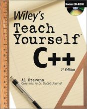 book cover of Teach Yourself C by Al Stevens