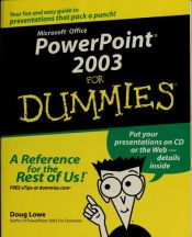 book cover of PowerPoint 2003 for dummies by Doug Lowe