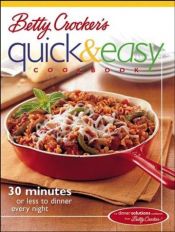 book cover of Betty Crocker's Quick & Easy Cookbook by Betty Crocker