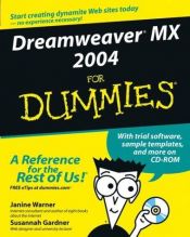 book cover of Dreamweaver MX 2004 for Dummies (For Dummies) by Janine Warner