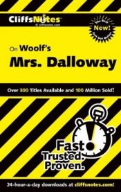 book cover of CliffsNotes on Woolf's "Mrs. Dalloway" (Cliffsnotes Literature Guides) by 弗吉尼亚·伍尔夫