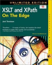 book cover of XSLT and XPath On The Edge, Unlimited Edition by Jeni Tennison