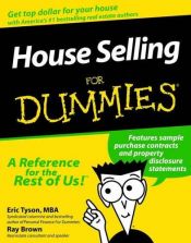 book cover of House selling for dummies by Eric Tyson