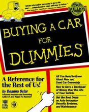 book cover of Buying a car for dummies by Deanna Sclar