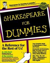 book cover of Shakespeare for Dummies by Ray Lischner|Джон Дойл
