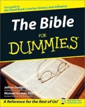 book cover of The Bible for Dummies (For Dummies (Lifestyles Paperback)) by Jeffrey C. Geoghegan