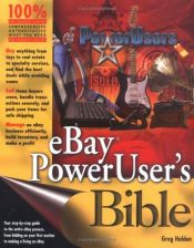 book cover of eBay PowerUser's Bible by Greg Holden