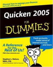 book cover of Quicken 2005 for Dummies by Stephen L. Nelson