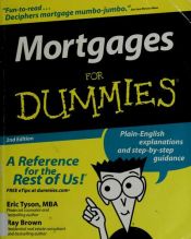 book cover of Mortgages For Dummies by Eric Tyson