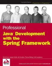 book cover of Professional Java Development with the Spring Framework by Rod Johnson