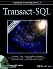 book cover of Transact-SQL (IDG Professional Programming) by William C. Amo