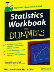 book cover of Statistics Workbook for Dummies by Deborah Rumsey