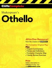 book cover of Cliffsnotes complete study edition Othello by Viljams Šekspīrs