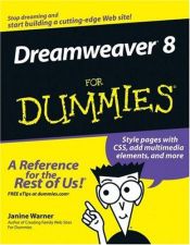 book cover of Dreamweaver 8 for dummies by Janine Warner