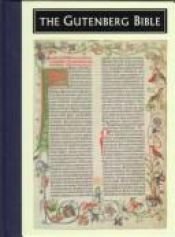 book cover of The Gutenberg Bible by Martin Davies