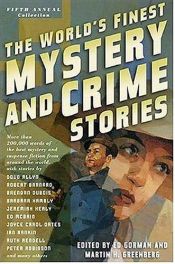 book cover of The world's finest mystery and crime stories. Fifth annual collection by Edward Gorman