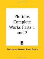 book cover of Plotinos Complete Works, Parts 1 and 2 by 普罗提诺