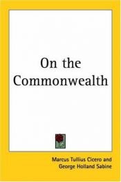 book cover of On the Commonwealth by 西塞羅