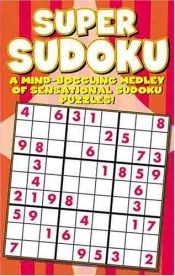 book cover of Super Sudoku Puzzle Book by Modern Publishing