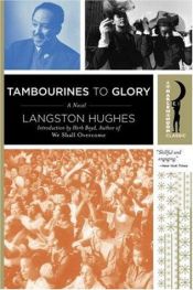 book cover of Tambourines to glory by Langston Hughes