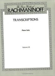 book cover of Transcriptions by Serge Rachmaninoff