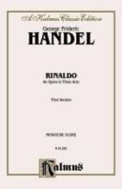 book cover of Rinaldo by Georg Frideric Handel