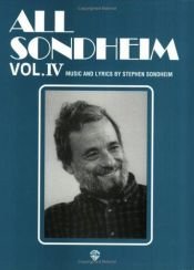 book cover of All Sondheim, Volume 4 by Stīvens Sondheims