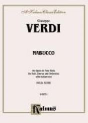 book cover of Nabucco (Nabucodonosor): dramma lirico in quattro parti [sound recording] by Giuseppe Verdi