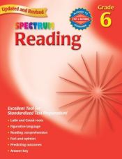 book cover of Spectrum Reading, Grade 6 by School Specialty Publishing