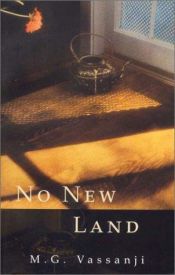 book cover of No new land by M. G. Vassanji