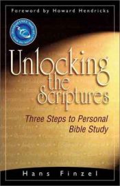 book cover of Unlocking The Scriptures by Hans Finzel