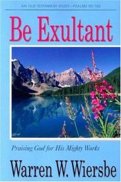 book cover of Be Exultant by Warren W. Wiersbe