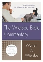 book cover of The Wiersbe Bible Commentary: The Complete New Testament In One Volume by Warren W. Wiersbe