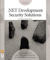 book cover of .NET Development Security Solutions by John Paul Mueller