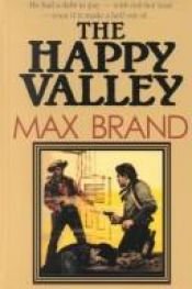 book cover of Happy Valley by Max Brand