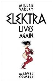 book cover of Elektra elää by Frank Miller