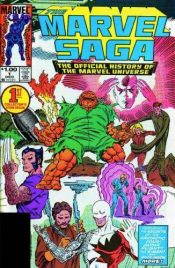 book cover of Essential Marvel Saga, Vol. 1 (Marvel Essentials) (v. 1) by Peter Sanderson