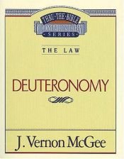 book cover of Deuteronomy by J. Vernon McGee