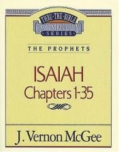 book cover of Isaiah, Volume I by J. Vernon McGee