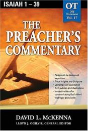 book cover of Isaiah 1-39: 17 (Communicator's Commentary: Old Testament) by David McKenna