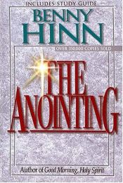 book cover of The anointing by Benny Hinn