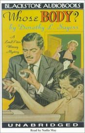 book cover of Whose Body by Dorothy L. Sayers