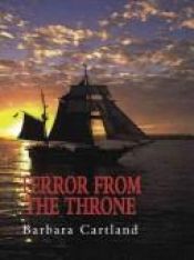 book cover of Terror From Throne (Large print hardback) by Barbara Cartland