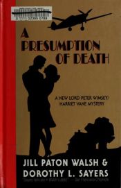 book cover of A Presumption of Death by 吉尔·巴顿·沃许