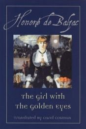book cover of La Fille aux yeux d'or by Honoré de Balzac