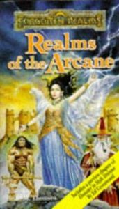 book cover of Realms of the arcane by TSR