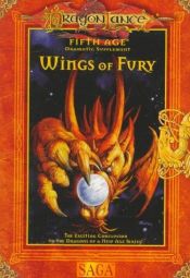 book cover of Wings of Fury (Dragonlance Fifth Age Dramatic Adventure Game) by Douglas Niles