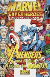 book cover of The Avengers Roster Book by TSR