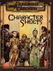 book cover of Character Sheets (Dungeons & Dragons Accessory) by Wizards RPG Team